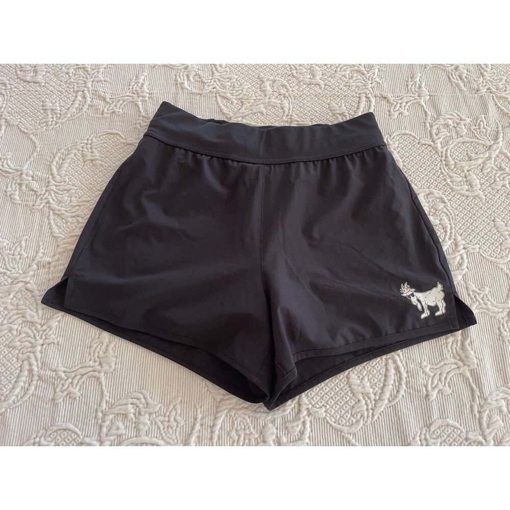GOAT USA Black Athletic Woven Shorts GOAT LOGO Girls Youth Large